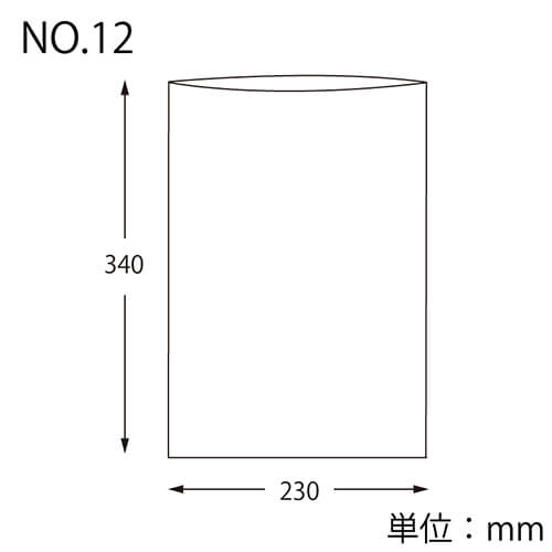 HEIKO ポリ袋 HDポリパック袋入 0.007mm厚 No.12 (12号) 400枚