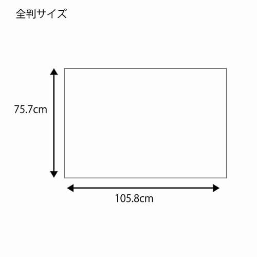 包装紙 全判 筋無地 紺