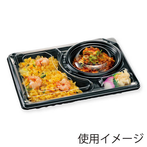 エフピコチューパ 弁当容器 デリカランチ 26-19用 DL内嵌合蓋 50枚