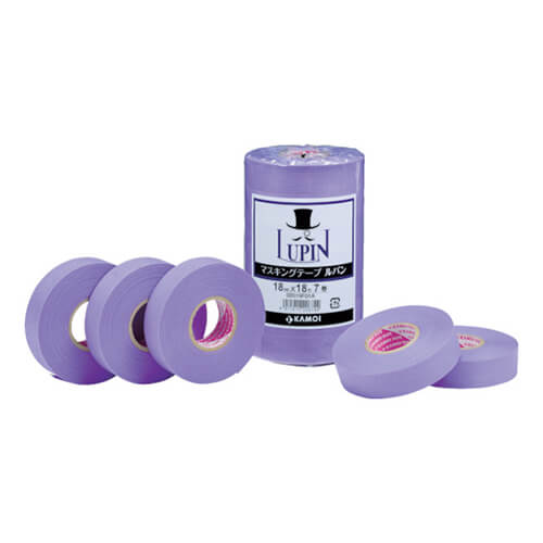 マスキングテープ15mm 18m 紫 カモ井 マスキングテープ建築用 ８巻入 梱包材 通販no 1 ダンボールワン