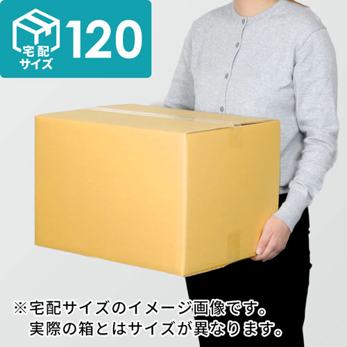 【宅配120サイズ】小箱ぴったり梱包用ダンボール箱［SBOX-02・8箱］（610×310×160mm）5mm A/F K6×強化芯180g×K6