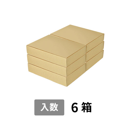 【宅配120サイズ】小箱ぴったり梱包用ダンボール箱［FBOX-05・6箱］（470×333×199mm）8mm W/F C5×C5