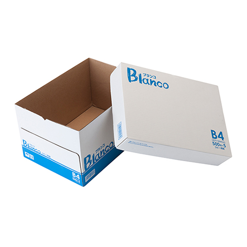 コピー用紙 B4 BLANCO 高白色 500枚（5冊入は箱入り）