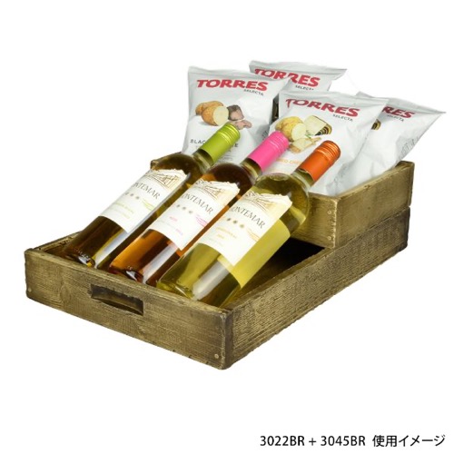 パックスタイル POP用品 ヴィンテージBOX 3022 BR ブラウン