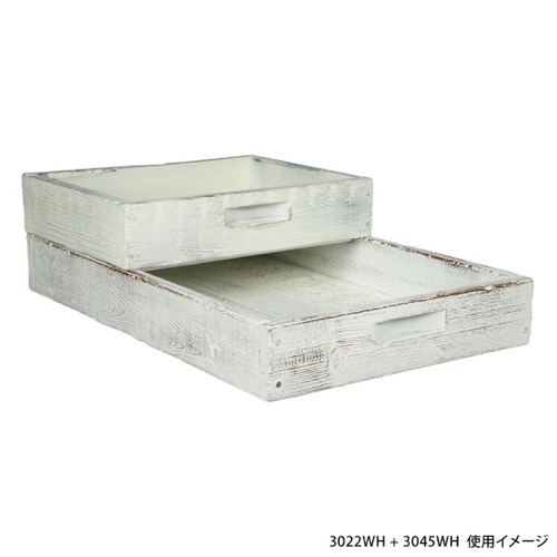 パックスタイル POP用品 ヴィンテージBOX 3022 WH ホワイト