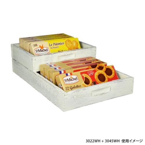 パックスタイル POP用品 ヴィンテージBOX 3022 WH ホワイト