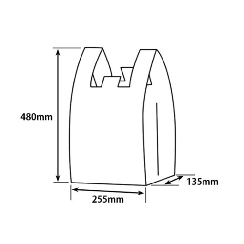 パックスタイル バイオマスレジ袋30 L 乳白