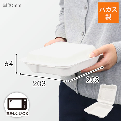 パックスタイル 弁当容器 新ABランチ200-200