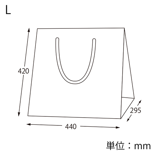 カラーアレンジバッグ L 焦茶