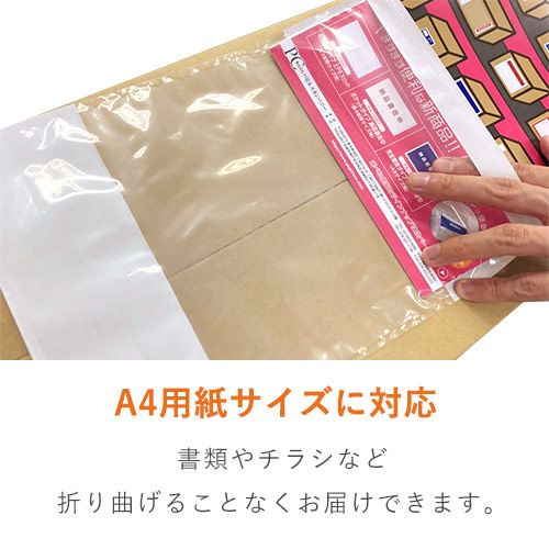 デリバリーパック 完全密封タイプ A4サイズ用 230×330mm（100枚入）PA-029T