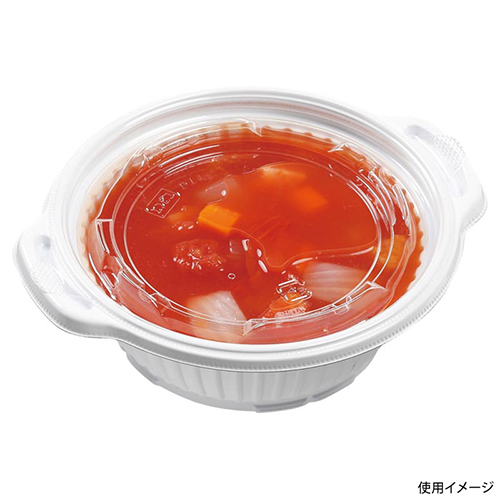 エフピコ 麺容器 DLVデリ15-13(45)MSD 本体 白W