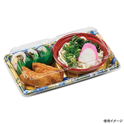 エフピコ 冷麺容器 SBセット26-15-1 本体 笹しぶき