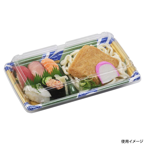 エフピコ 冷麺容器 SBセット26-15-1A 本体 雪原葉らん