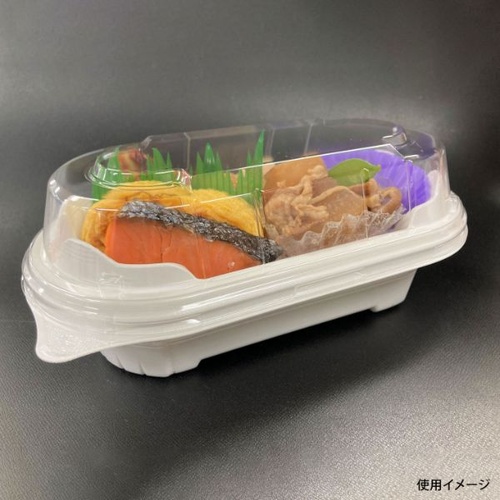 シーピー化成 弁当容器 BFNプランチ21 ホワイト 本体