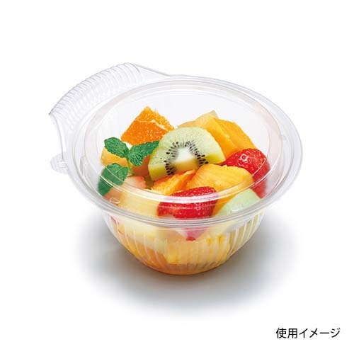 リスパック 冷麺容器 クリーンフォーユー BOWL 本体(S) ボードン