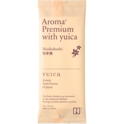 紙おしぼり 大判 平型 白 VB-COSME- AROMA Premium with yuica 匂辛夷(ニオイコブシ) 270×255mm FSX