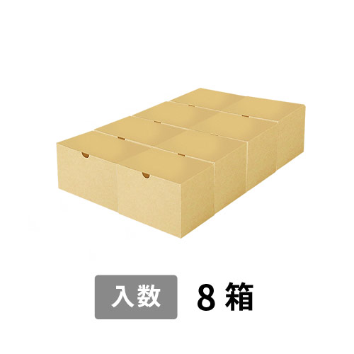 【宅配120サイズ】小箱ぴったり梱包用ダンボール箱［SBOX-05・8箱］（490×350×130mm）5mm A/F K5×K5