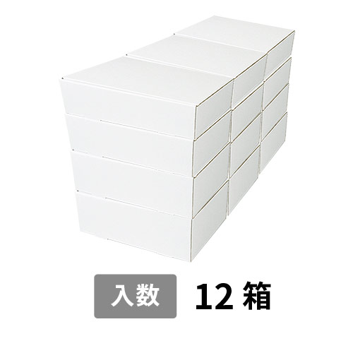 【宅配140サイズ】小箱ぴったり梱包用ダンボール箱［WBOX-06・12箱］（592×275×394mm）5mm A/F K5×K5