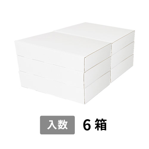 【宅配140サイズ】小箱ぴったり梱包用ダンボール箱［WBOX-09・6箱］（598×415×298mm）3mm B/F C5×C5