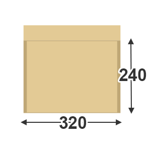 クッション封筒（A4/クリックポスト・ゆうパケット・クロネコDM便最大）