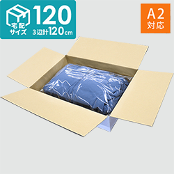 宅配60サイズ】 ダンボール箱（白・薄型）アパレル向け | 梱包材 通販